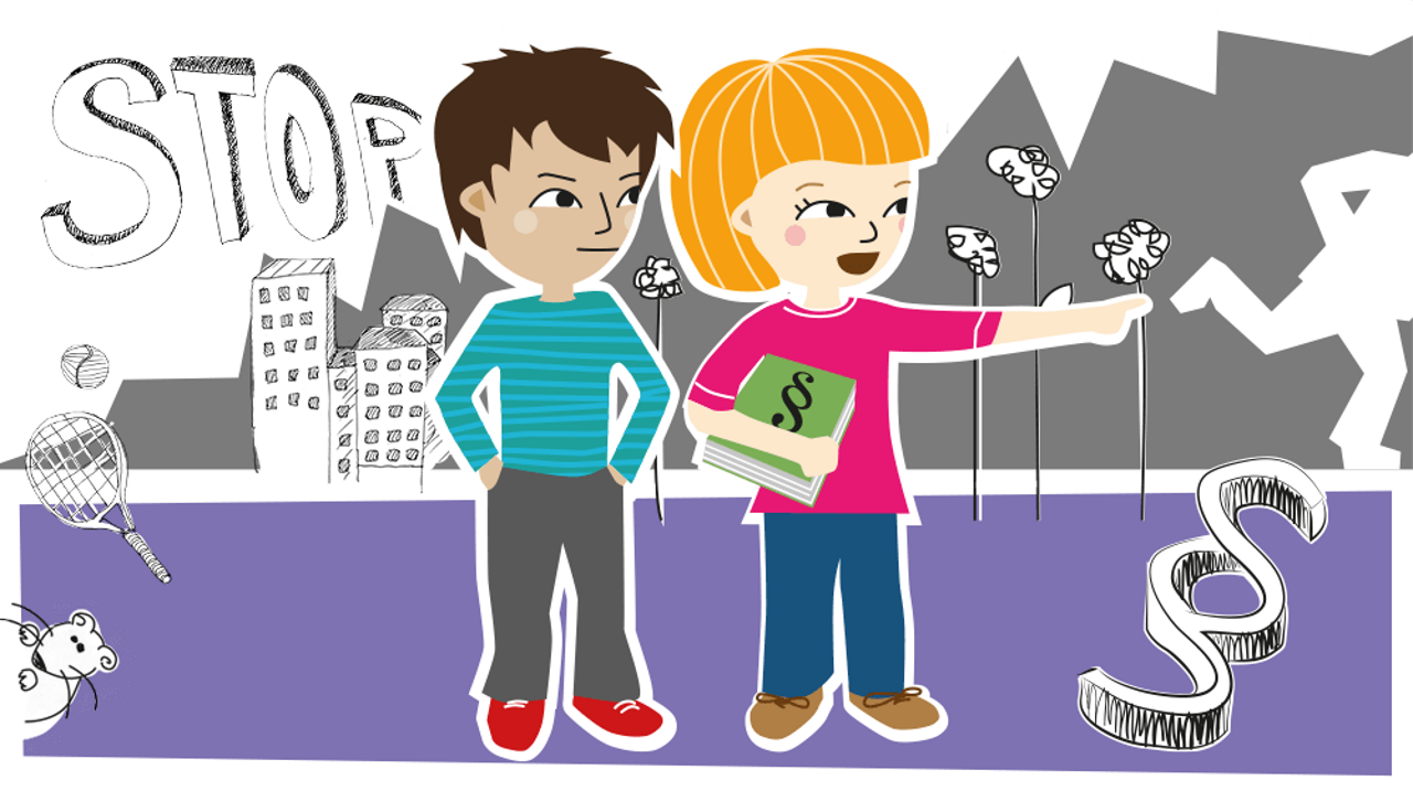 Illustration für: Du bist nicht schuld, wenn deine Rechte verletzt werden!